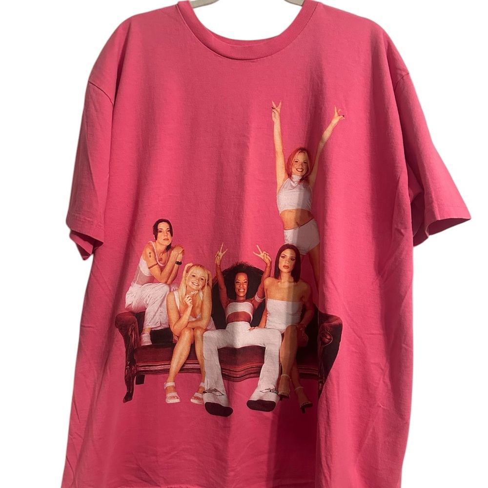 Urban Outfitters Pink Spice Girls Short Sleeve Tee